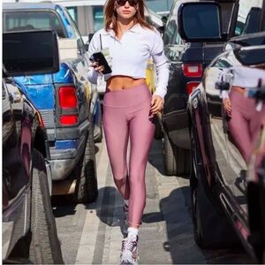 EUC Alo yoga airbrush leggings 7/8